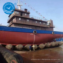 Bateau gonflable marin lancement airbag de récupération